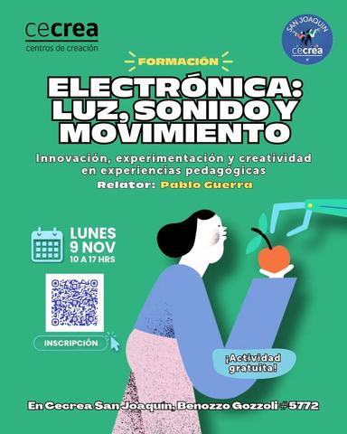 Jornada Electrónica: Luz, Sonido y Movimiento