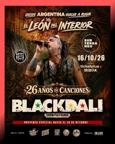 Blackdali en Club Subterráneo