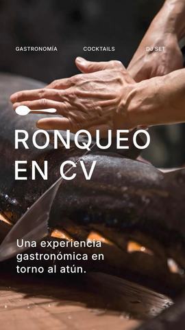 Ronqueo en CV: Experiencia Gastronómica Atún