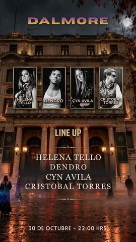 Helena Tello, Dendro, Cyn Avila y Cristobal Torres