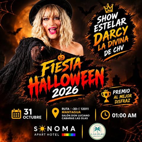 Fiesta Halloween Darcy la Divina
