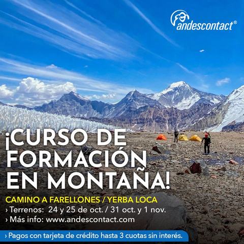 Curso de Formación en Montaña Andescontact
