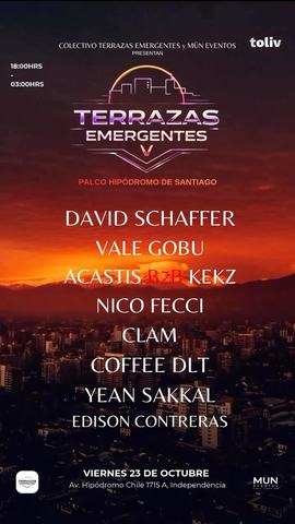 Terrazas Emergentes V con David Schaffer