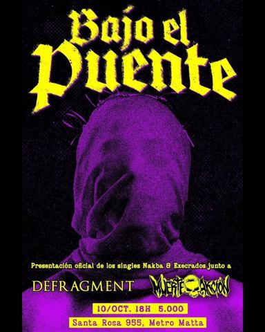 Presentación de Defragment en Bajo el Puente