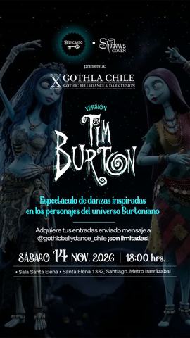 Gothla Chile Versión Tim Burton