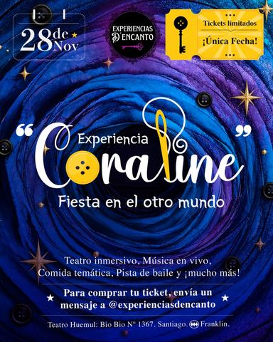 Experiencia Coraline: Fiesta en el Otro Mundo