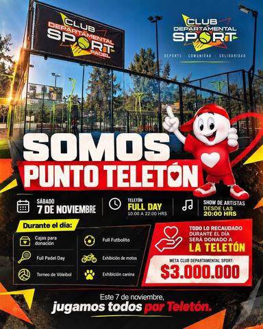 Teletón Full Day - Club Departamental Sport