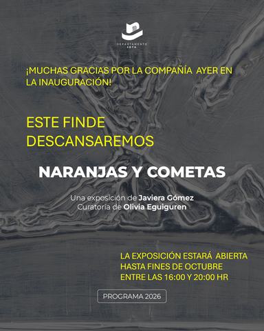 Naranjas y Cometas (Javiera Gómez)