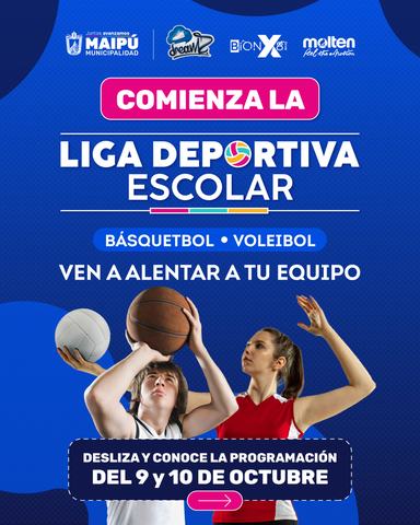 Liga Deportiva Escolar - Voleibol Maipú