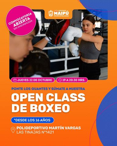 Open Class de Boxeo Maipú