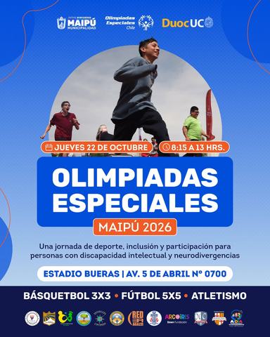 Olimpiadas Especiales Maipú 2026