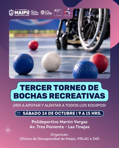 Tercer Torneo de Bochas Recreativas
