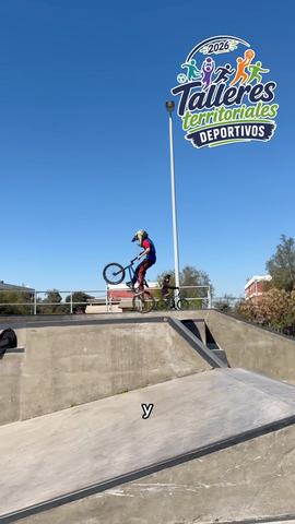 Taller de BMX en Cerro Navia