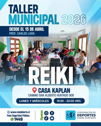 Taller Municipal de Reiki