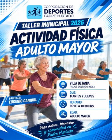 Taller Actividad Física Adulto Mayor