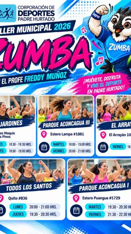 Municipal Zumba Workshop - Jardines