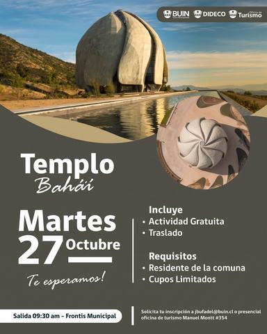 Visita al Templo Bahá'í en Buin