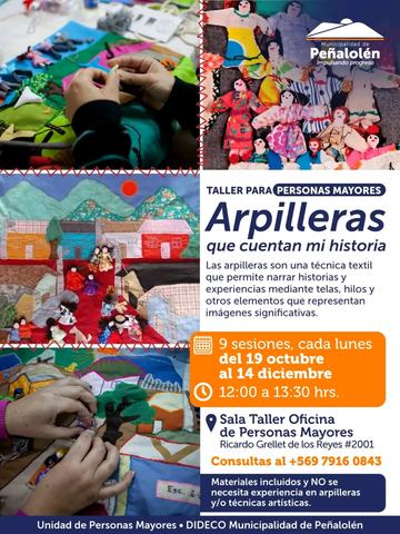 Arpilleras That Tell My Story Workshop