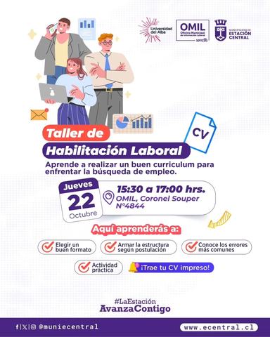 Taller de Habilitación Laboral y CV