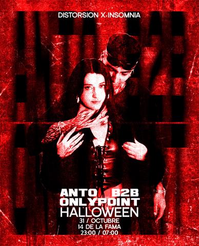 Halloween Distorsión x Insomnia