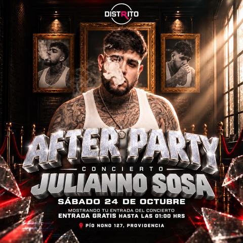 After Party Julianno Sosa en Distrito R