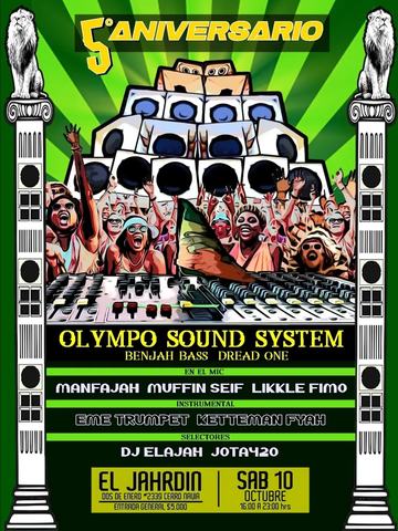 5º Aniversario Olympo Sound System