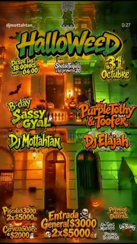 HalloweED con DJ Elajah y más