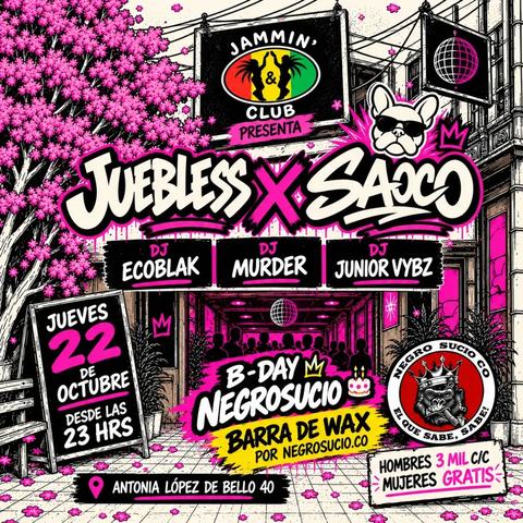 Juebless x Saoco: Afrobeat & Dancehall