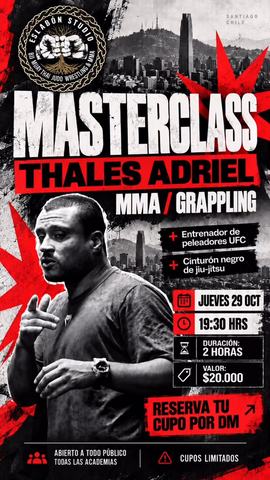 Masterclass Thales Adriel - MMA / Grappling
