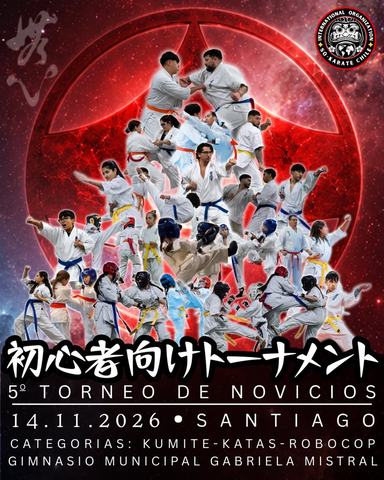 5º Torneo de Novicios SO-KARATE CHILE 2026