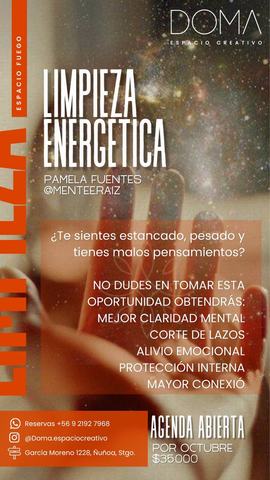 Limpieza Energética con Pamela Fuentes
