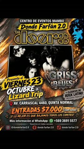 Viernes de Rock y Baile - The Doors Tributo