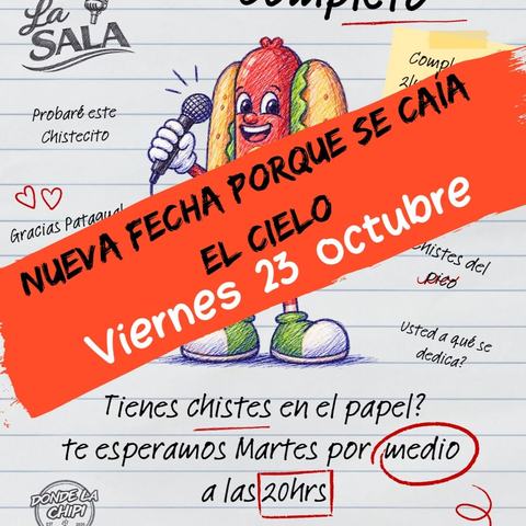 Stand Up Comedy en La Sala