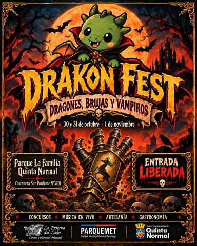 Drakon Fest: Dragones, Brujas y Vampiros