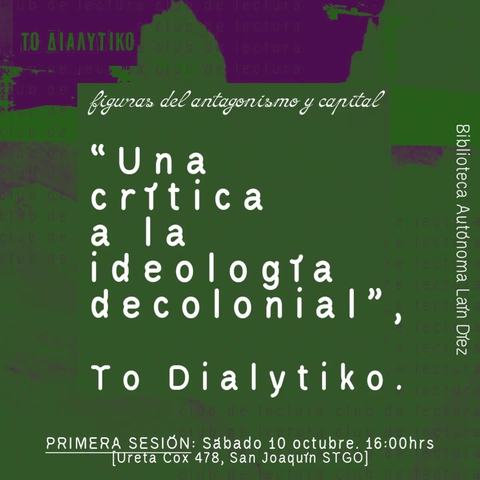 Club de lectura To Dialytiko