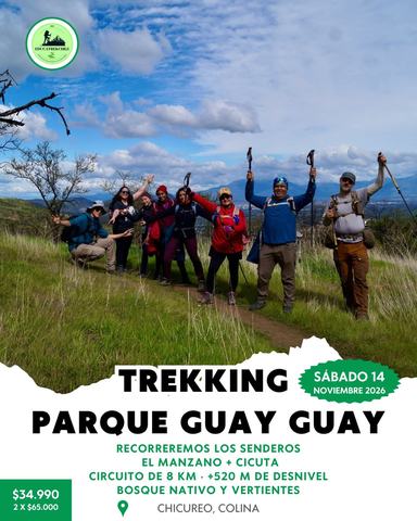 Trekking Parque Guay Guay: El Manzano + Cicuta