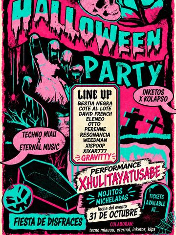 Halloween Party en Spot Disco Metro Puente Alto