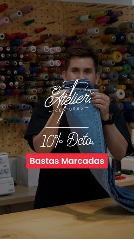 Descuento Arreglos de Ropa - Bastas Marcadas