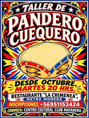 Taller de Pandero Cuequero