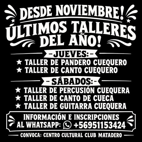 Talleres de Cultura Cuequera