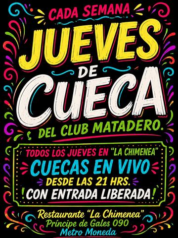 Cueca Thursdays at Club Matadero
