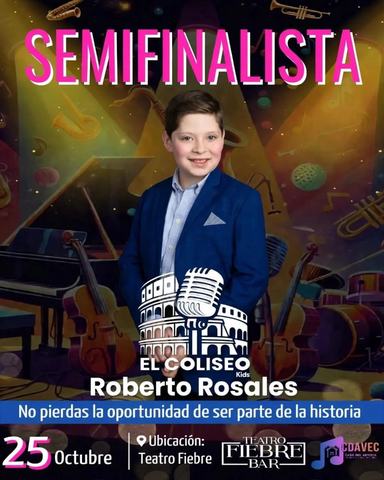 Semifinal El Coliseo Kids - Roberto Rosales