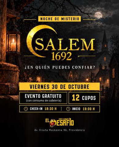 Salem 1692 en El Desafío