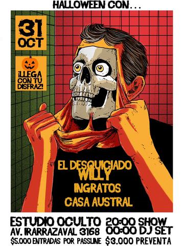 Halloween Party con El Desquiciado Willy