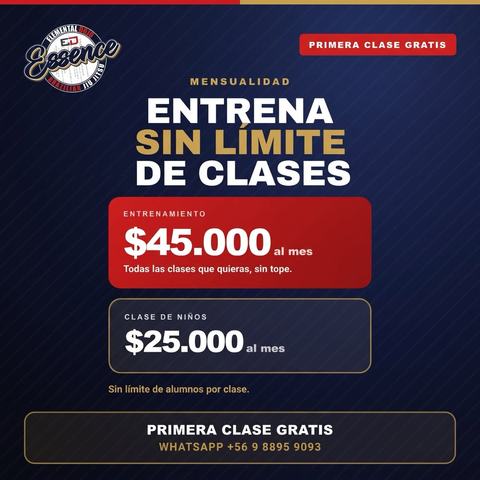 Clases de Jiujitsu Elemental Dojo Essence
