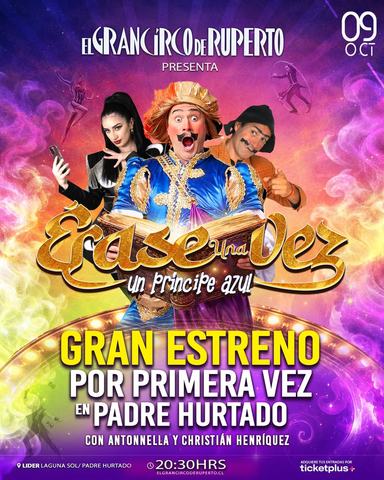 Gran Estreno "Érase una vez un príncipe azul"