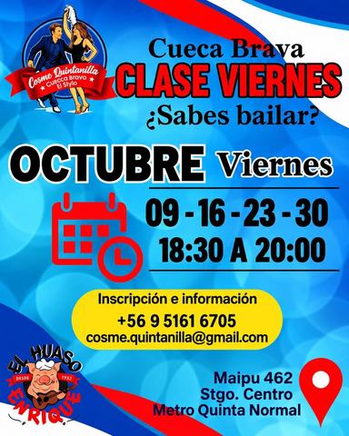 Clase de Cueca Brava