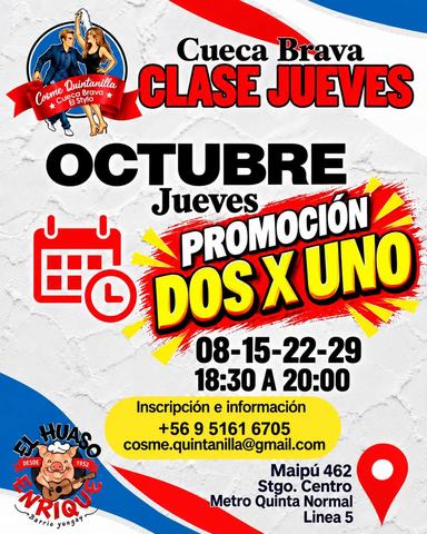 Clase de Cueca Brava