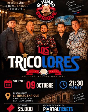 Viernes de Cueca Brava con Los Tricolores