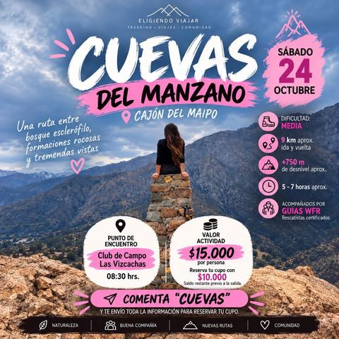 Trekking Cuevas del Manzano